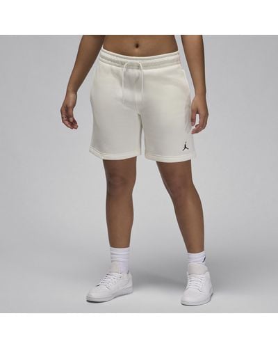 Nike Jordan Brooklyn Fleece Shorts Cotton - Natural