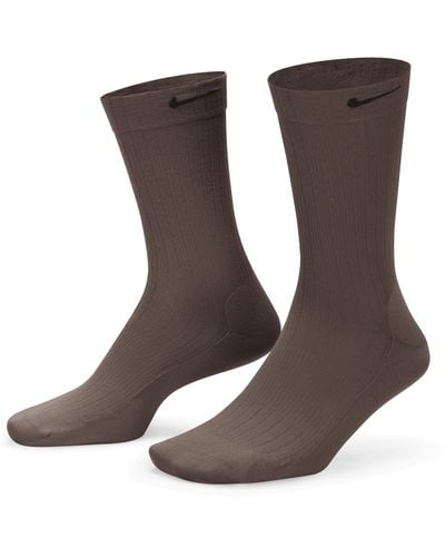 Nike Sheer Crew Socks (1 Pair) - Brown