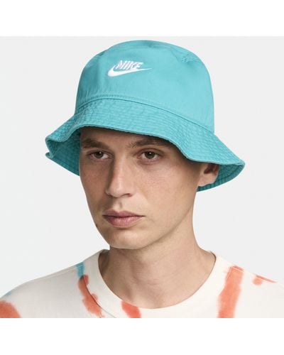 Nike Apex Futura Washed Bucket Hat - Blue