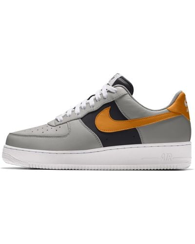 Nike Scarpa personalizzabile air force 1 low by you - Grigio