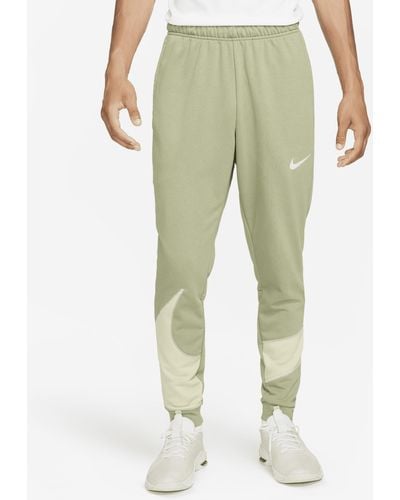 Nike Dri-fit Fitnessbroek Met Taps Toelopend Design - Groen