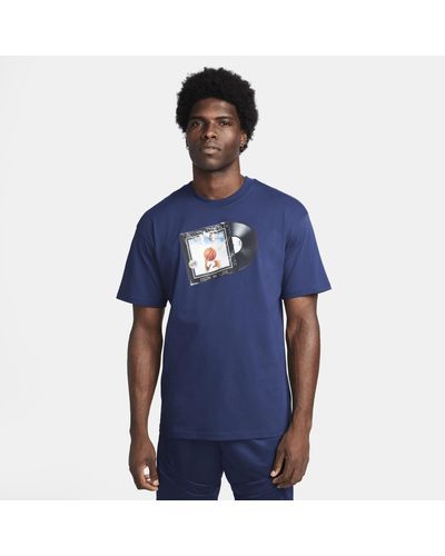 Nike Max90 Basketball T-shirt - Blue