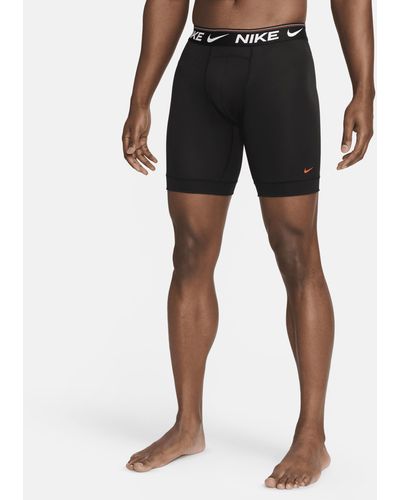 Nike Ultra Comfort Dri-fit Long Boxer Brief (3-pack) - Black