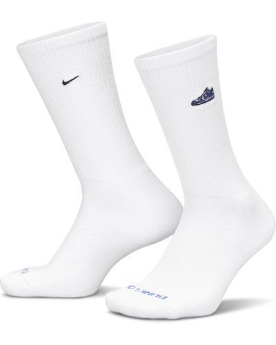 Nike Everyday Plus Cushioned Crew Socks (1 Pair) - White
