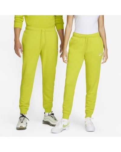 Nike Sportswear Club Fleece Mid-rise Jogger Pants in Gray | Lyst