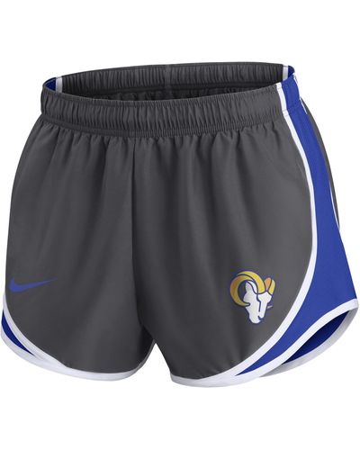 Nike Dri-fit Logo Tempo (nfl Los Angeles Rams) Shorts - Gray