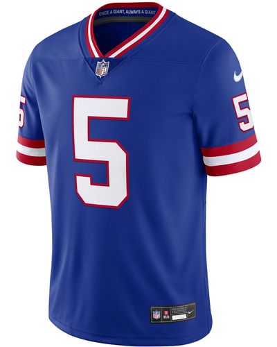 Nike Kayvon Thibodeaux New York Giants Dri-fit Nfl Limited Jersey - Blue