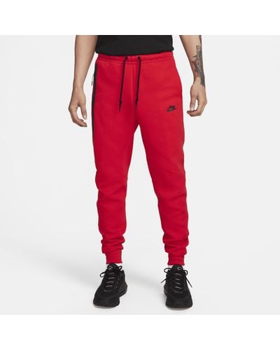Nike Sportswear Tech Fleece joggingbroek - Rood