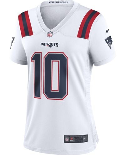 Nike Nfl New England Patriots (mac Jones) Game Football Jersey - White