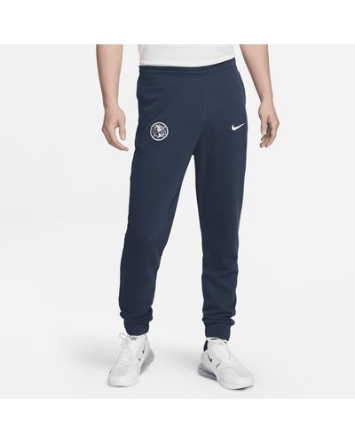 Nike Club América French Terry Soccer Pants - Blue
