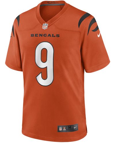 Nike Nfl Cincinnati Bengals (joe Burrow) Game Football Jersey - Orange