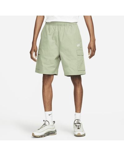 Nike Club Geweven Cargoshorts - Groen