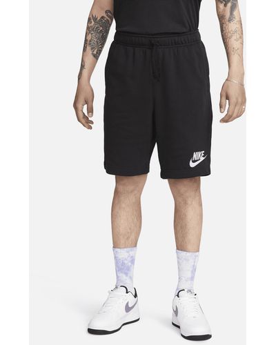 Nike Club French Terry Shorts - Black