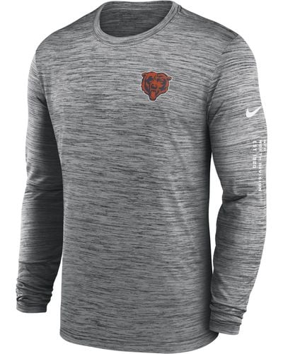 Nike Men's Chicago Bears 2023 Volt Black T-Shirt