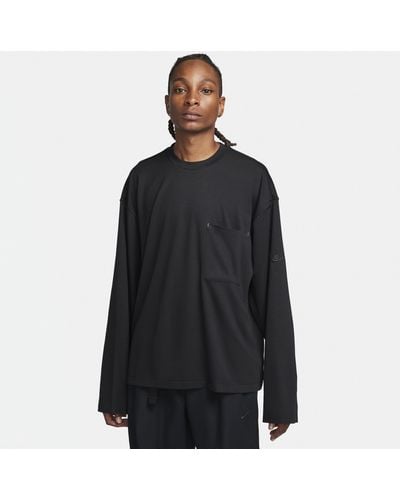 Nike Sportswear Dri-fit Tech Pack Long-sleeve Top - Black