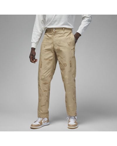 Nike Flight Heritage Woven Trousers - Natural