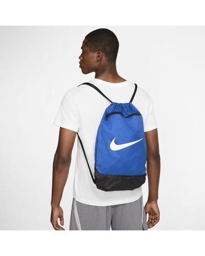 Nike Sacca per la palestra da training brasilia - Blu