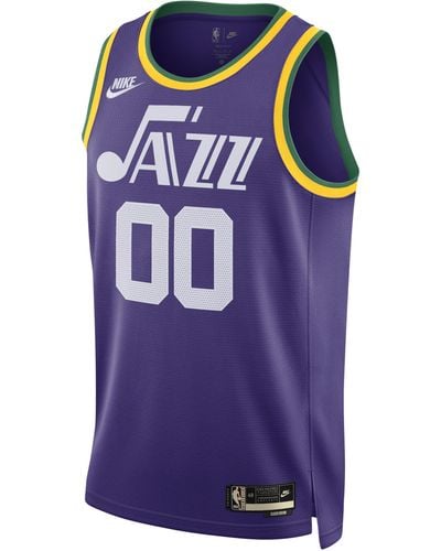 Nike Lauri Markkanen Utah Jazz 2023/24 Dri-fit Nba Swingman Jersey - Purple