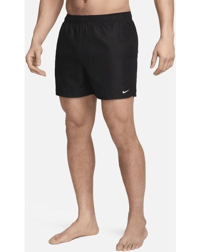 Nike Essential 13cm (approx.) Lap Volley Swimming Shorts Polyester - Black