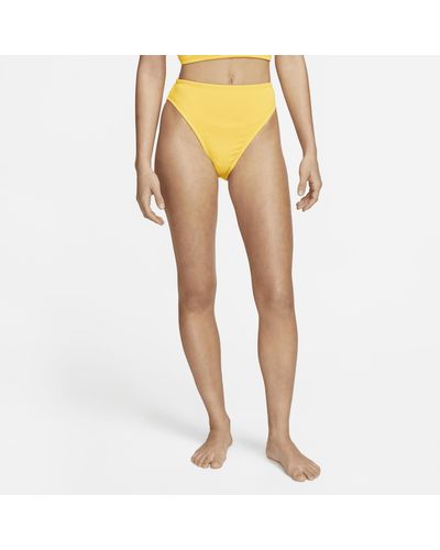 Nike High-waisted Bikini Swim Bottom - Orange