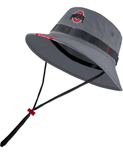 Nike Ohio State College Boonie Bucket Hat - Gray