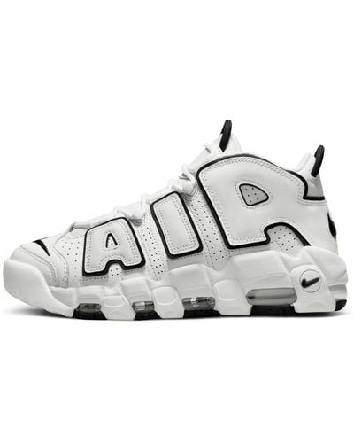 Nike Air More Uptempo Shoes - Grey