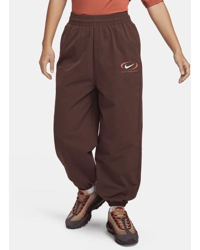 Nike Sportswear Woven Jogger Pants - Brown
