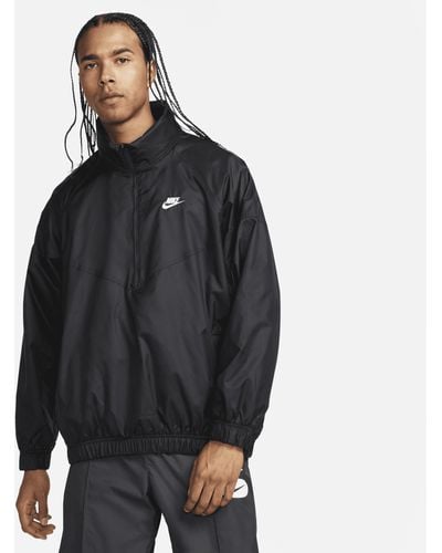 Nike Windrunner Anorak Jacket - Black