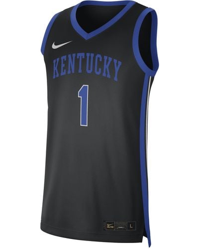 Nike College Dri-fit (kentucky) Replica Basketball Jersey - Blue