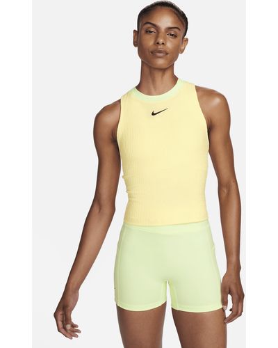 Nike Court Slam Dri-fit Tennistanktop - Groen