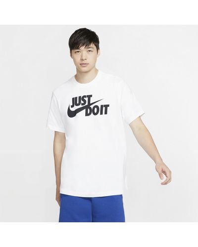 Nike Swoosh T-Shirt - Bianco