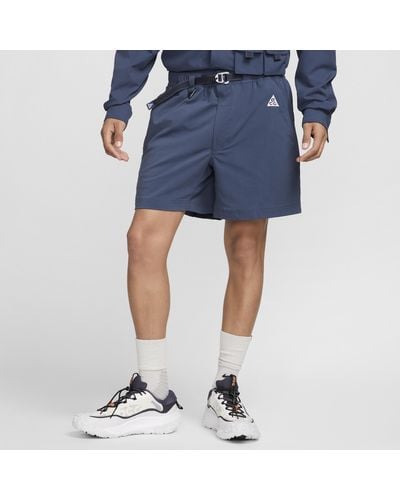 Nike Acg Hiking Shorts Polyester - Blue