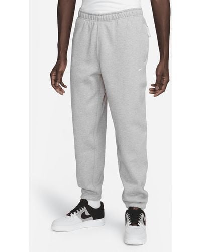 Nike Pantaloni in fleece solo swoosh - Grigio