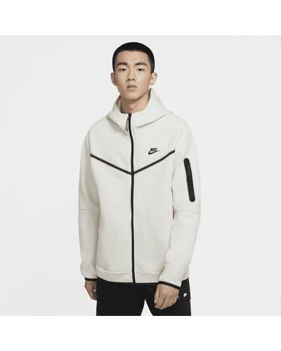 Nike Tech Fleece Full-zip Hoodie - Grey