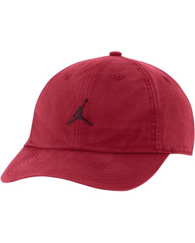 Nike Jordan Jumpman Heritage86 Washed Cap - Red