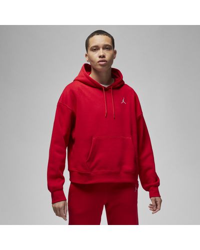 Nike Brooklyn Fleece Hoodie - Red