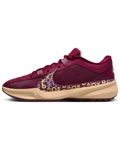 Nike Giannis Freak 5 Basketball Shoes - Purple
