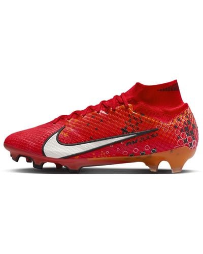 Nike Superfly 9 Elite Mercurial Dream Speed Fg High-top Soccer Cleats - Red
