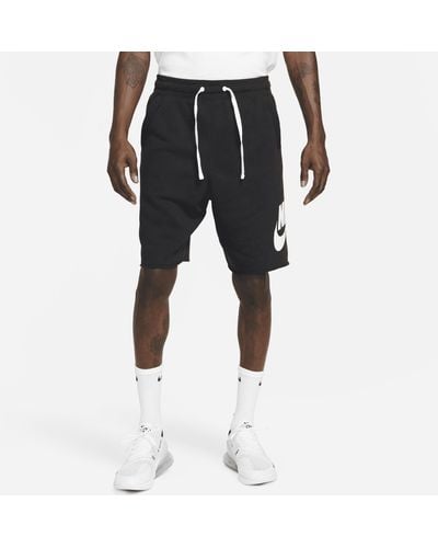 Nike Club Alumni French Terry Shorts - Black