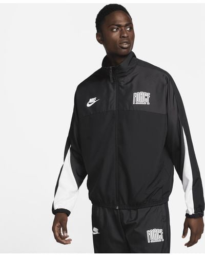 Nike Starting 5 Basketball Jacket 50% Recycled Polyester - Black
