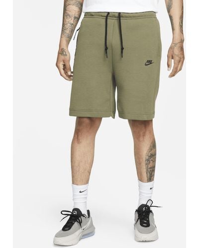 Nike Sportswear Tech Fleece Shorts 50% Sustainable Blends - Green