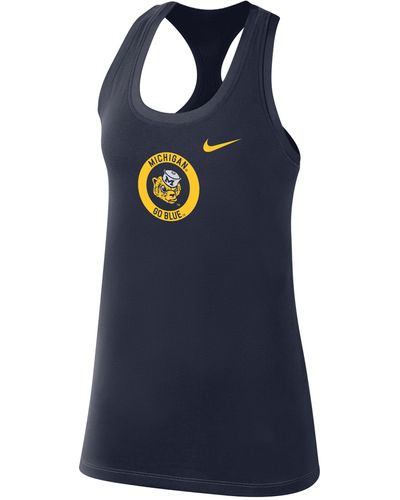 Nike Michigan College Tank Top - Blue