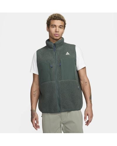 Nike Acg 'arctic Wolf' Gilet Polyester - Green