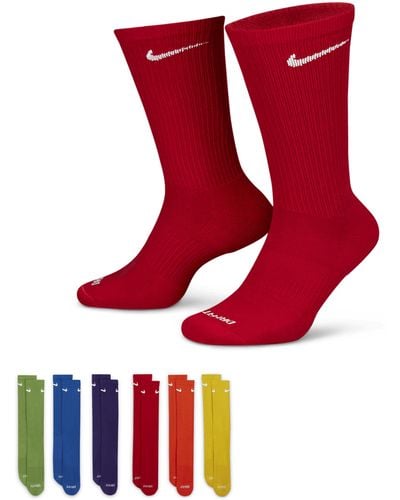 Nike Calze da training everyday plus cushioned di media lunghezza (6 paia) - Multicolore