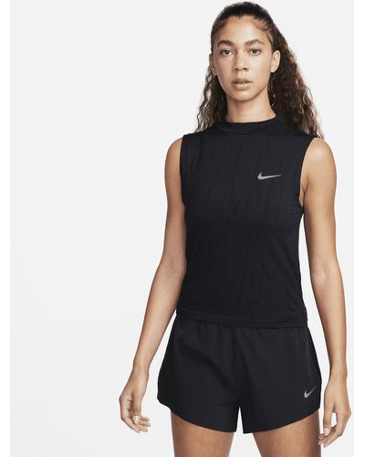 Nike Running Division Tank Top Polyester - Black