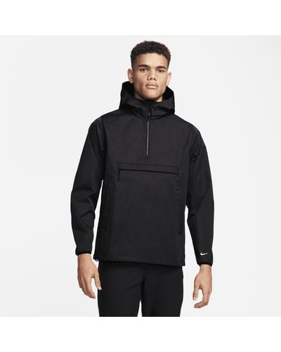 Nike Unscripted Repel Golf Anorak Jacket - Blue