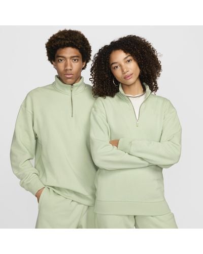 Nike Wool Classics 1/4-zip Top - Green