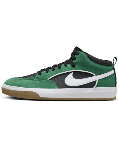 Nike Sb React Leo Skate Shoes - Green