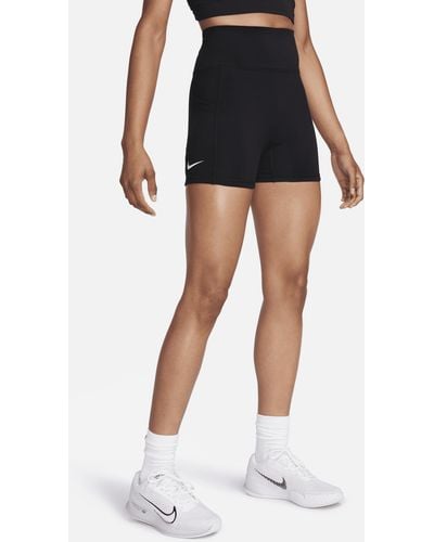 Nike Court Advantage Dri-fit Tennis Shorts 50% Recycled Polyester - Black