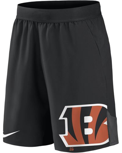 Nike Dri-fit Stretch (nfl Cincinnati Bengals) Shorts - Black